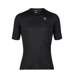 FOX Racing Apparel Mens Flexair Ascent Short Sleeve Jersey Black