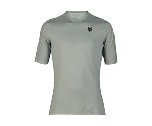 Mens Flexair Ascent Short Sleeve Jersey Grey Vintage