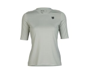 Womens Flexair Ascent Short Sleeve Jersey Grey Vintage