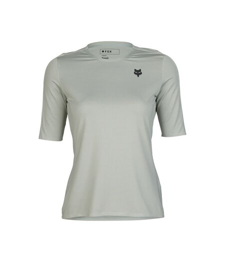 FOX Racing Apparel Womens Flexair Ascent Short Sleeve Jersey Grey Vintage