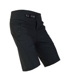 FOX Racing Apparel Mens Flexair Short w/Liner Black