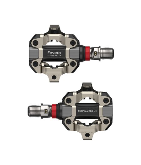 Favero Assioma PRO MX-2 Power Pedals - Dual-Side (Gravel & MTB)