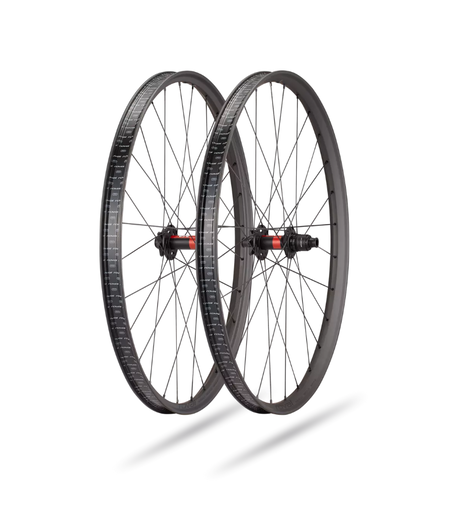 Roval Traverse SL II 240 6-bolt 29" Carbon Wheelset 28-hole Satin Carbon/Gloss Black (pair)