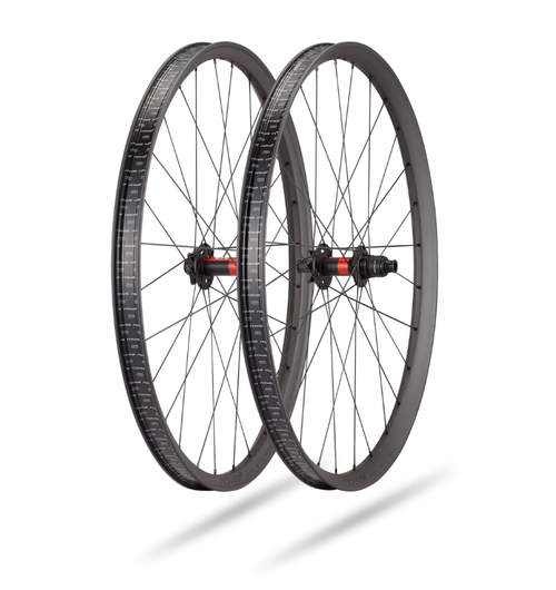 Roval Traverse HD 240 6-bolt 29" Carbon Wheelset 28-hole Satin Carbon/Gloss Black (pair)