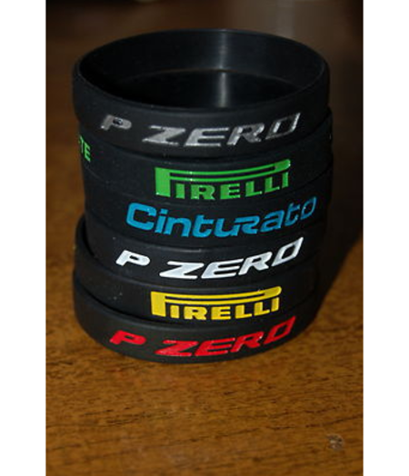 Pirelli Pirelli P ZERO Rubber Bracelet & Wrist Band