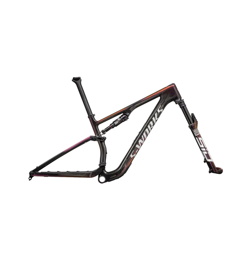 Specialized S-Works Epic 8 Frameset Gloss Carbon/Metallic Vivid Pink/Viavi Magenta Gold/Metallic Midnight Shadow/White