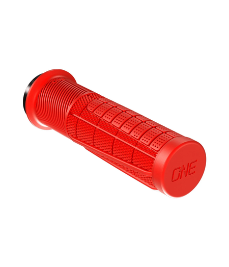 OneUp Thick Lock-On Grips Red