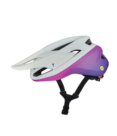 Specialized Camber MTB Helmet w/Mips White Dune/Purple Orchid