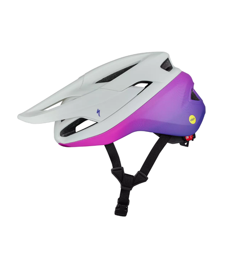 Specialized Camber MTB Helmet w/Mips White Dune/Purple Orchid