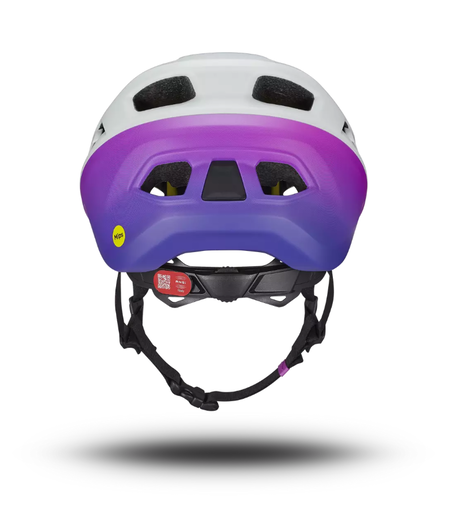 Specialized Camber MTB Helmet w/Mips White Dune/Purple Orchid