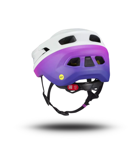 Specialized Camber MTB Helmet w/Mips White Dune/Purple Orchid