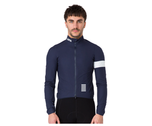 Men s Pro Team GORE TEX Cycling Rain Jacket Dark Navy White Mornington Berwick Cycles