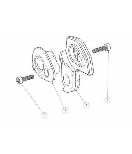 ENVE Hanger Kit Road Rear Derailleur for Melee & Fray