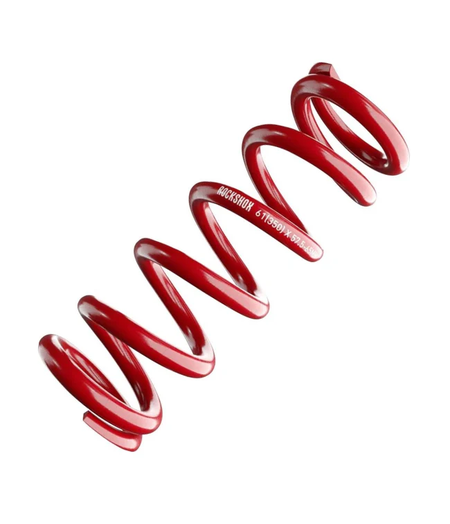RockShox Coil Spring Metric Length 151mm, Spring Travel (57.5 - 65 mm) Electric Red