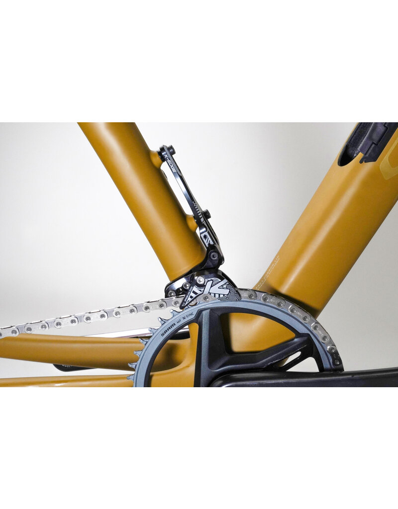 Frame mounted chain guide sale