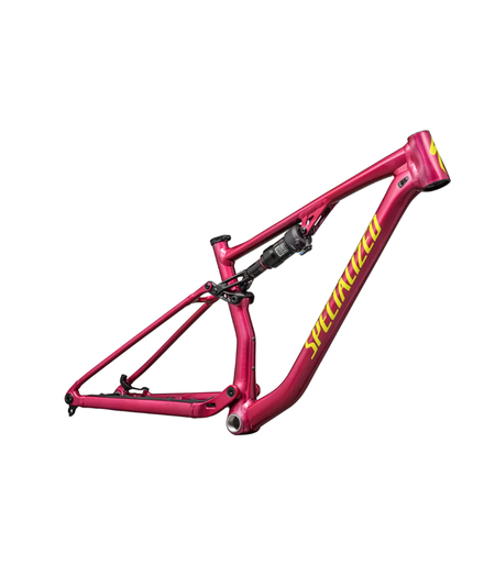 Specialized Chisel Frameset Gloss Rebel Pink Tint Organic Brushed / Satin Ion Metallic