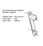 Shimano SM-MA-F180-PP Adaptor 180mm Caliper: Post Frame/Fork Mount: Post