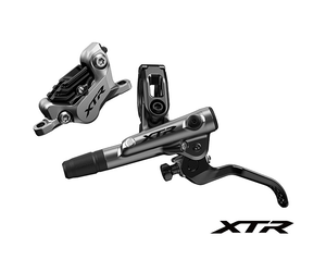 BR-M9120 Rear Disc Brake XTR Trail BL-M9120 Left Lever Resin Pad (w/fin)
