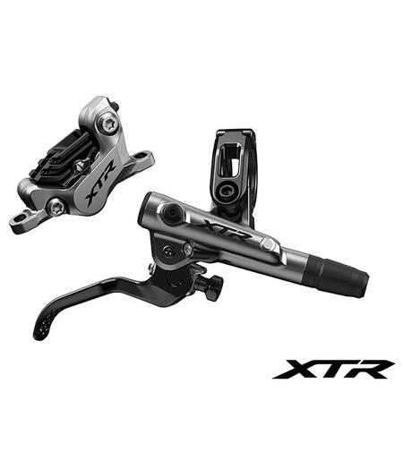 Shimano BR-M9120 Front Disc Brake XTR Trail BL-M9120 Right Lever Resin Pads (w/fin)