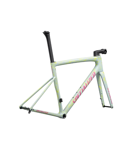 Specialized Tarmac SL8 Frameset Satin Ion Metallic / Sea Foam Strata / Rebel Pink