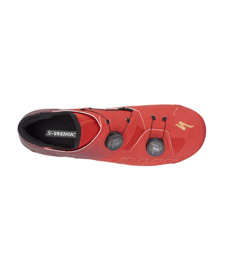 Specialized S-Works Ares Road Shoes Flo Red/Maroon