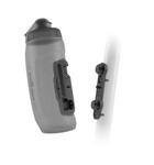 FIDLOCK Drink Bottle Twist Bike Base Set Transparent Black 590ml