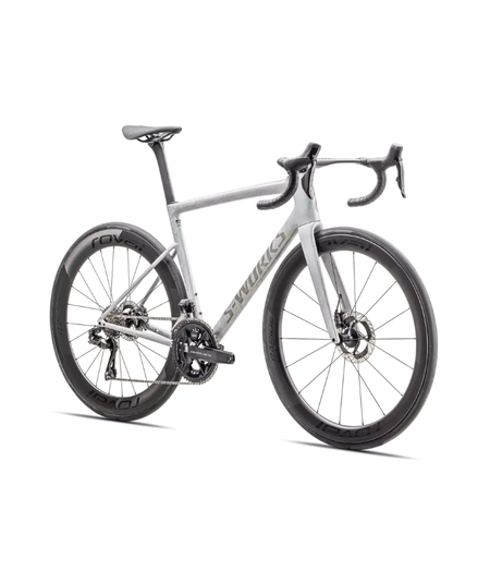 Specialized S-Works Tarmac SL8 Shimano Dura-Ace Di2 - Gloss Dove Grey / Silver Dust Blurred Impasto / Black Pearl