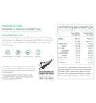 Pure Energy Gel 35g - Banana Manuka Honey