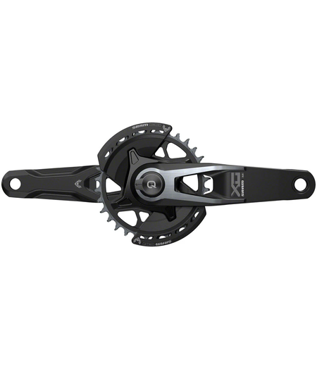 SRAM X0 Eagle T-Type AXS Power Meter Wide Crankset - 12-Speed, 32t Chainring, Direct Mount, 2-Guards, PM DUB