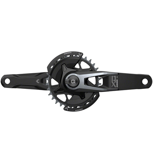 SRAM X0 Eagle T-Type AXS Power Meter Wide Crankset - 12-Speed, 32t Chainring, Direct Mount, 2-Guards, PM DUB