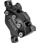 SRAM Disc Brake Maven Silver - Aluminum Lever, Stainless Hardware, Reach/Contact Adj, SwingLink, Black (Includes MMX Clamp, Bracket) (Rotor Sold Separately)A1