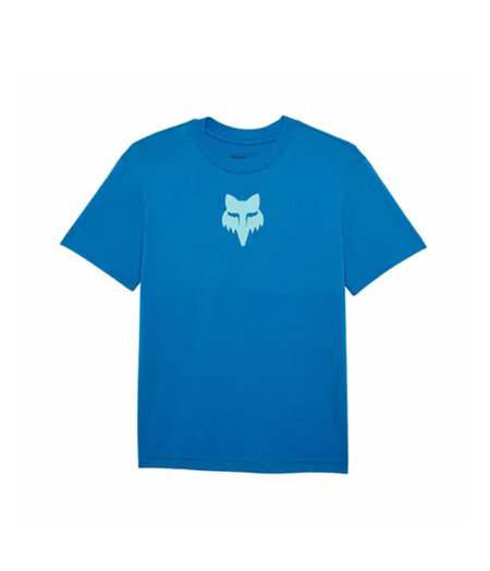 FOX Racing Apparel Womens Fox Head Short Sleeve Tee Tru Blue