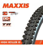 Maxxis High Roller III - 29 x 2.40 3C Grip EXO+ TR  (New for 2024) Folding 60TPI E-25