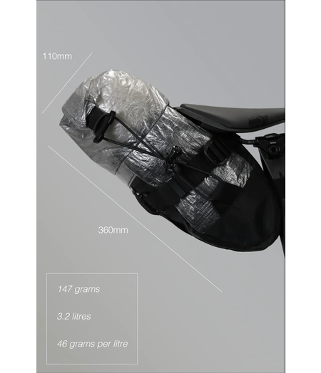 Skin Grows Back Flash Pak Racing Saddle Bag w/Dyneema