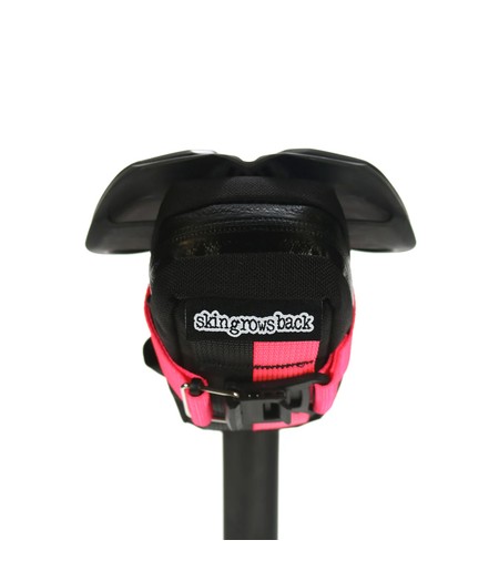 Skin Grows Back Plan B Saddle Bag Black Neon Pink Distinction