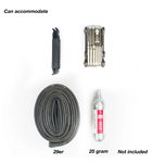 Skin Grows Back Plan B Saddle Bag Black Neon Pink Distinction