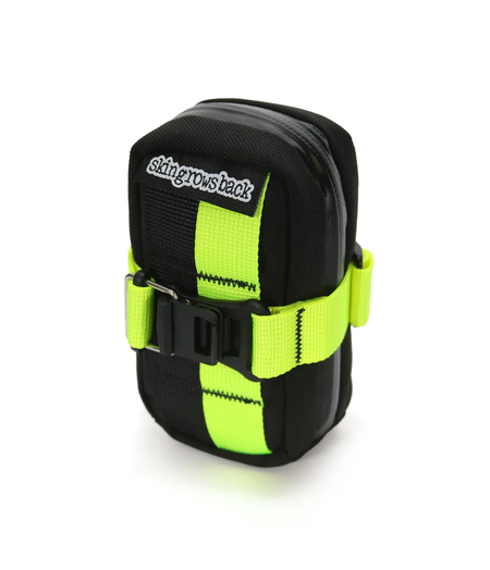 Skin Grows Back Plan B Saddle Bag Black Neon Yellow Distinction