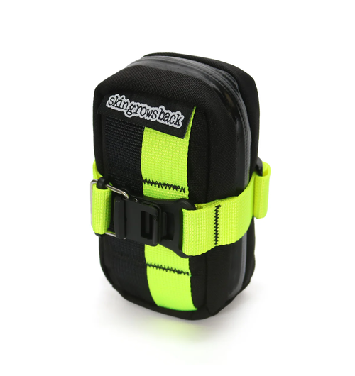 Skin Grows Back Plan B Saddle Bag Black Neon Yellow Distinction
