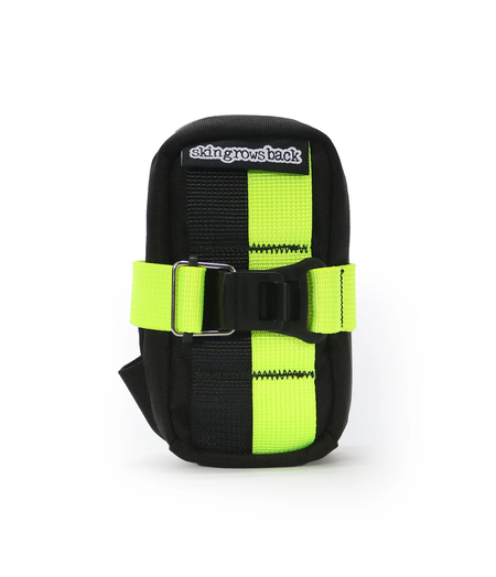 Skin Grows Back Plan B Saddle Bag Black Neon Yellow Distinction