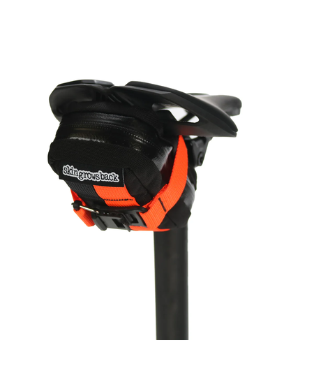 Skin Grows Back Plan B Saddle Bag Black Neon Orange Distinction