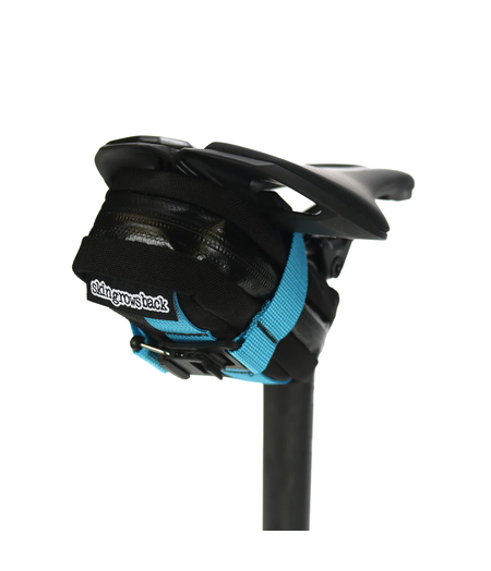 Skin Grows Back Plan B Saddle Bag Black Aqua Distinction