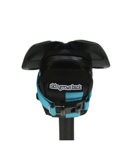 Skin Grows Back Plan B Saddle Bag Black Aqua Distinction