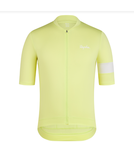 Rapha Men's Core Jersey Lime Green