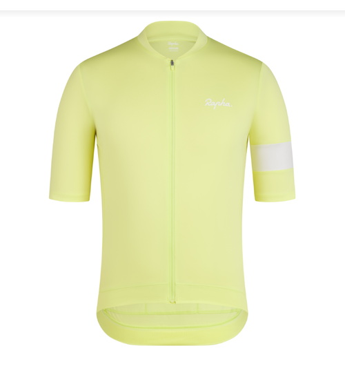 Rapha Men's Core Jersey Lime Green