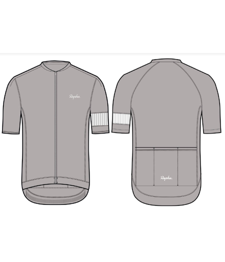 Rapha Men's Core Jersey Pale Lilac /White