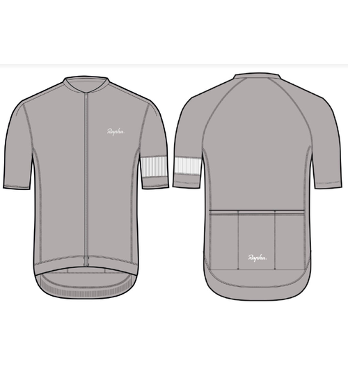 Rapha Men's Core Jersey Pale Lilac /White