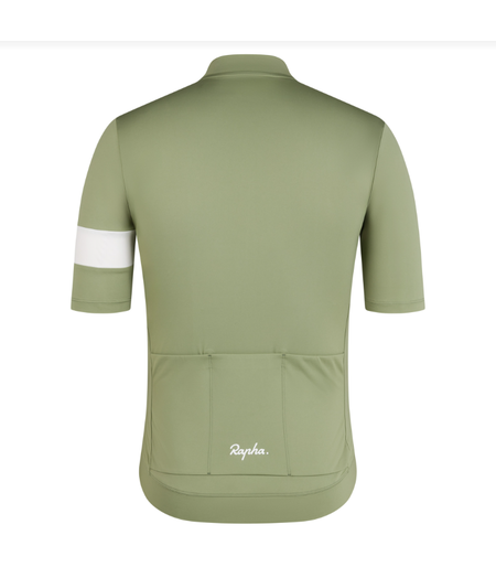 Rapha Men's Core Jersey Olive Green