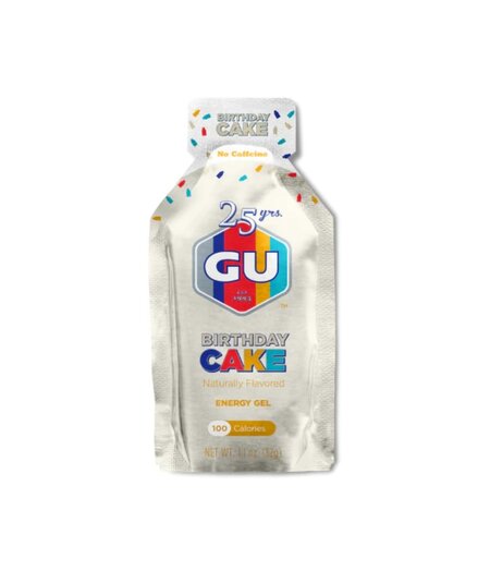 GU Energy Gel Birthday Cake