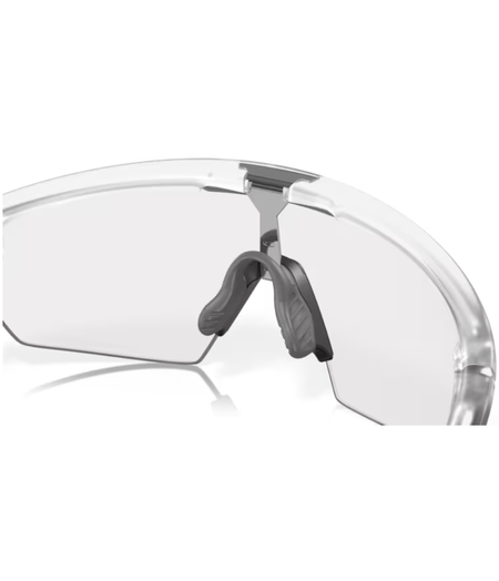 Oakley Sphaera Matte Clear Frame w/ Clear to Black Iridium Photochromic Lens