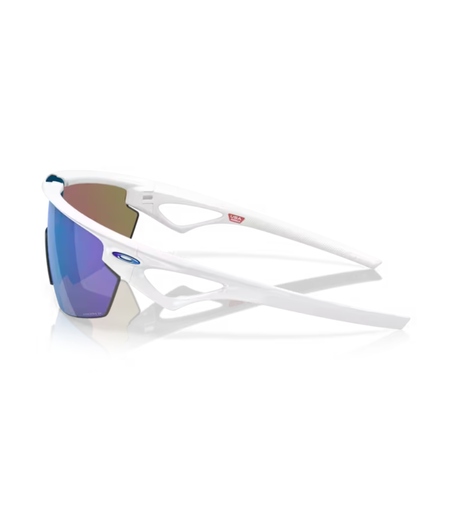 Oakley Sphaera Matte White Frame w/ Prizm Sapphire Polarized Lens